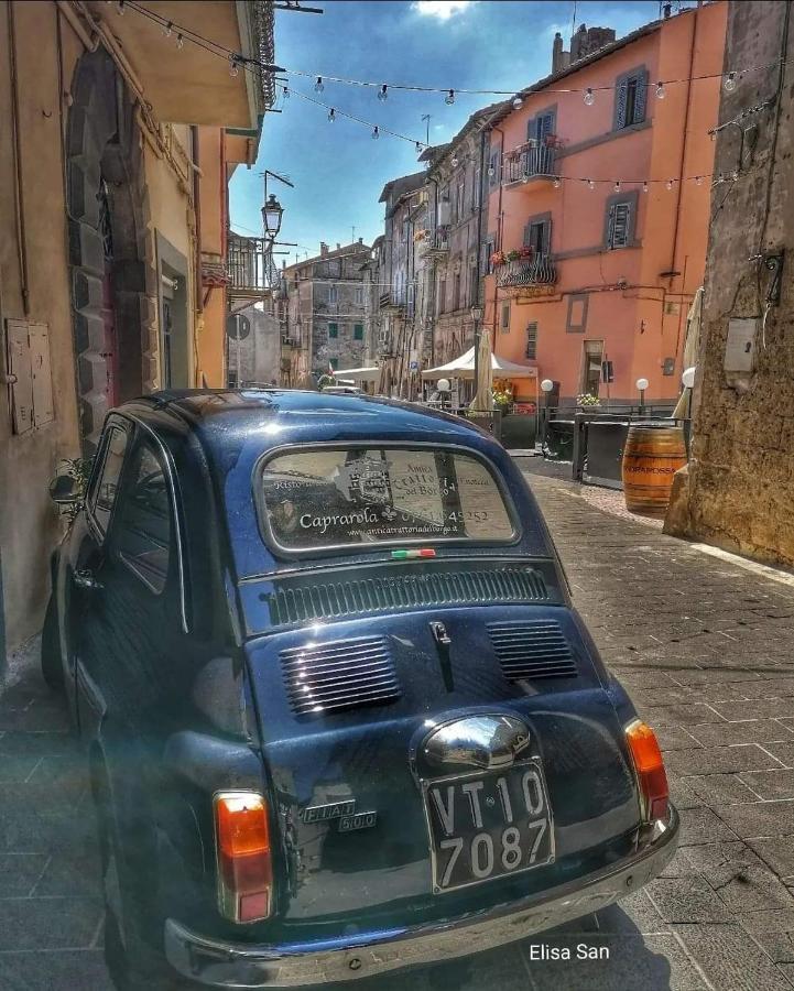 La Casetta Del Borgo Caprarola Bagian luar foto